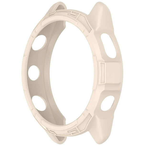 Likrtyny Funda TPU Funda Protectora Antirrayas para Forerunner 265 (Beige)
