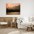 thumbnail image 2 of Stupell Industries Sunset over Mountain Peaks Nature Photography Gallery Wrapped Canvas Print Wall Art, 48 x 36, 2 of 7