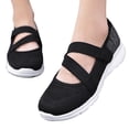 thumbnail image 2 of NOKIO Women's Athletic Walking Shoes Slip On Casual Mesh-Comfortable Tennis Workout Sneakers Summer Breathable Lightweight Flat Shoes Casual Women Shoes Womens Slip On Walking Shoes, 2 of 3