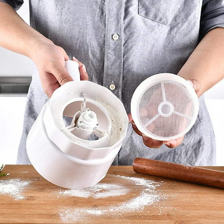 Cordless Electric Flour Sifter - Labor-saving, One-handed Powerful Flour  Sieve, Cooking Tool