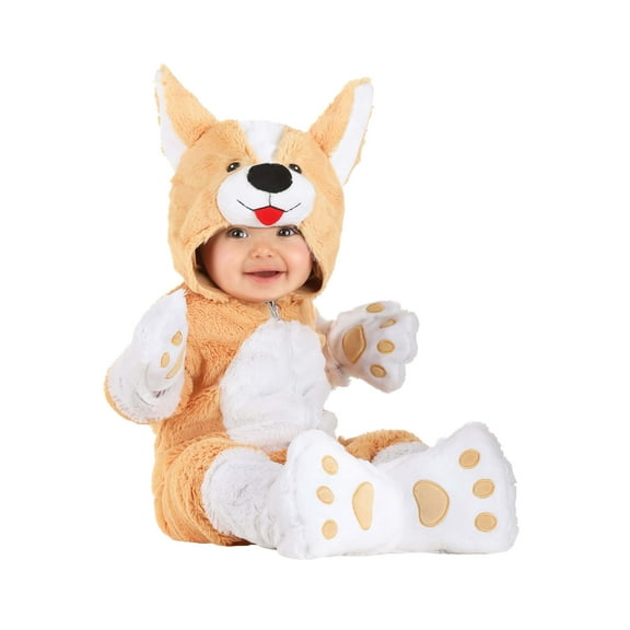 Infant Plush Corgi Costume