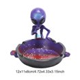thumbnail image 2 of Cenicero fumador alien fumador bandeja de cenizas al aire libre cenizas frescas para cigarrillos rojos, 2 of 6