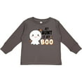 thumbnail image 3 of Inktastic My Aunt is my Boo with Cute Ghost Boys or Girls Long Sleeve Toddler T-Shirt, 3 of 5