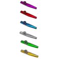 thumbnail image 2 of Lot de 24 Kazoos en Métal avec 24 Pcs Diaphragmes de Flûte Kazoo 6 Couleurs, Bon Compagnon pour Ukulélé, Violon Banmo, 2 of 5