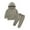 Z1-Brown, variant on Boys Sweat Suit Set 2 Piece Soft Fleece Pullover Hoodies and Athletic Cargo Jogger Sweatpants for Boys 3-9 Years,8-9 Years