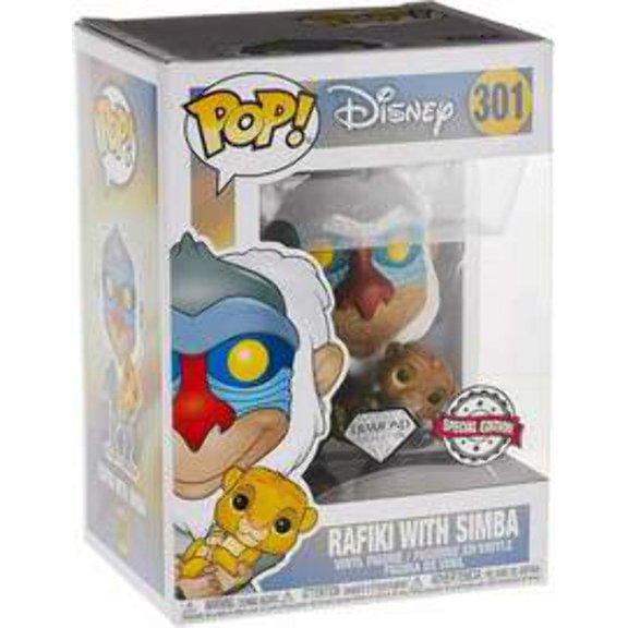 Funko POP! Disney: Rafiki with Simba (Diamond)(Special Edition) #301