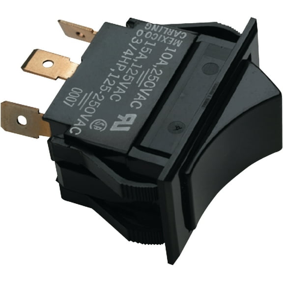 SeaChoice 19381; Bilge Pump Rocker Switch-(On/