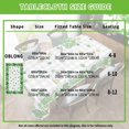 thumbnail image 5 of St. Patrick''s Day Tablecloth Rectangle 60x84 Inch, Saint Patrick''s Day Shamrock Tablecloth Buffalo Plaid Eucalyptus Table Cloth Decor for Dinner Party Picnic, 5 of 5