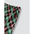 thumbnail image 6 of AIGUR Family Matching Christmas Pajama Set Christmas Family Pajamas Matching Set, Plaid Long Sleeve Shirt with Pants Sleepwear Loungewear, 6 of 11