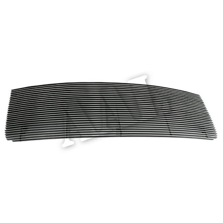 Aluminum Grille Billet Car Grill - AAL BOLT ON / BOLT OVER BILLET GRILLE / GRILL INSERT For 2007 2008 2009 2010 GMC Sierra HD 2500/3500 Heavy Duty logo covered 1PC UPPER BOLTON