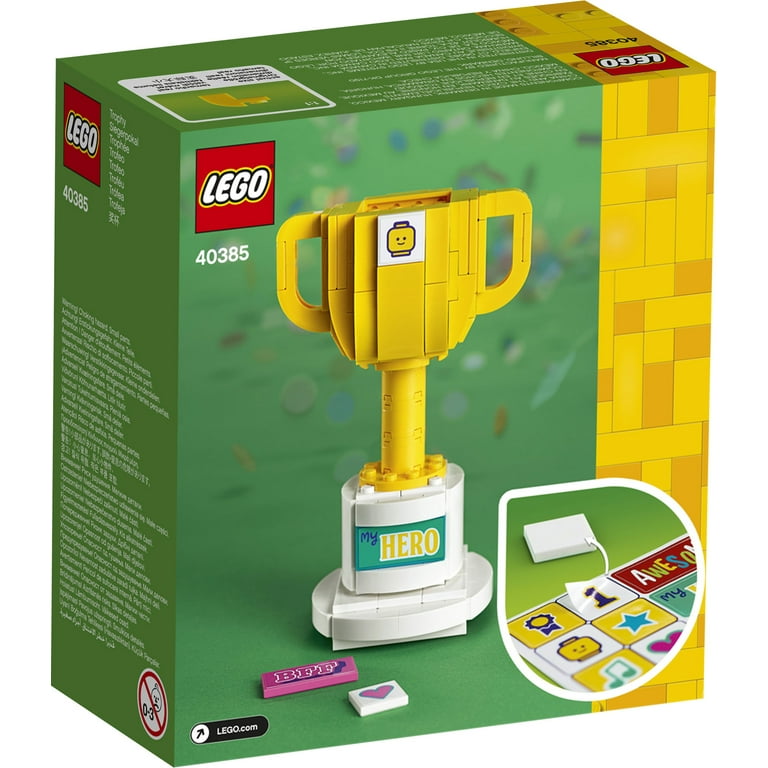 LEGO Classic Trophy Set 40385, Colorful Construction Kit with