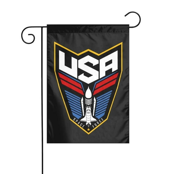 United States Space Force Garden Flag for Yard Outside Decorations Double Sided for Home Indoor Outdoor Porch Patio Garden 12x18 in