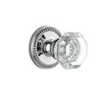thumbnail image 3 of Grandeur Newchm_Psg_234 Newport Solid Brass Rose Passage Door Knob Set - Grey, 3 of 7