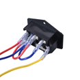 thumbnail image 5 of FrostHike 2PCS 10A 250V Rocker Switch Power Socket Inlet Module Plug 5A Fuse Switch with 5Pcs 16-14 AWG Wiring 3 Pin IEC320 C14, 5 of 5