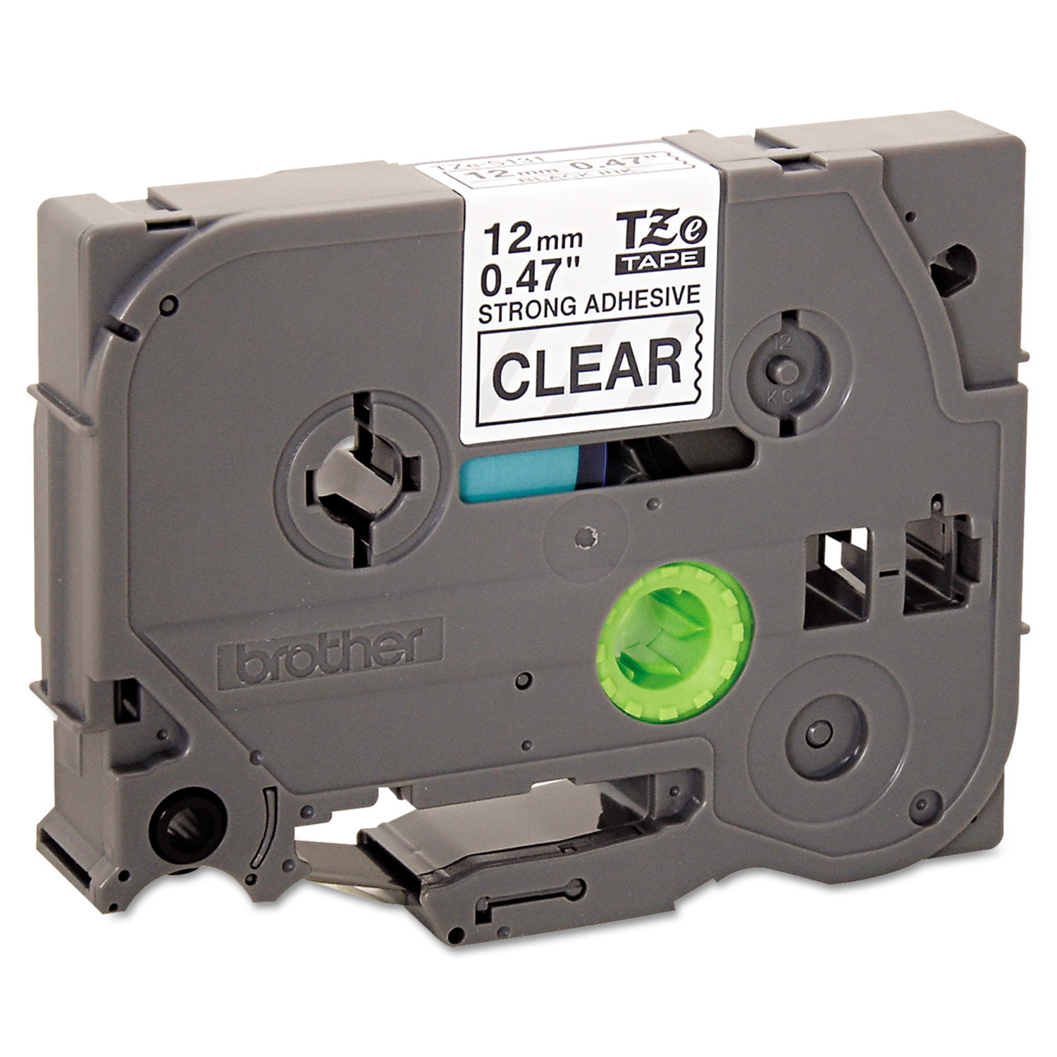Brother P-touch TZE-FX231 Tape, 0.47 in. x 26.2 ft. Black on White