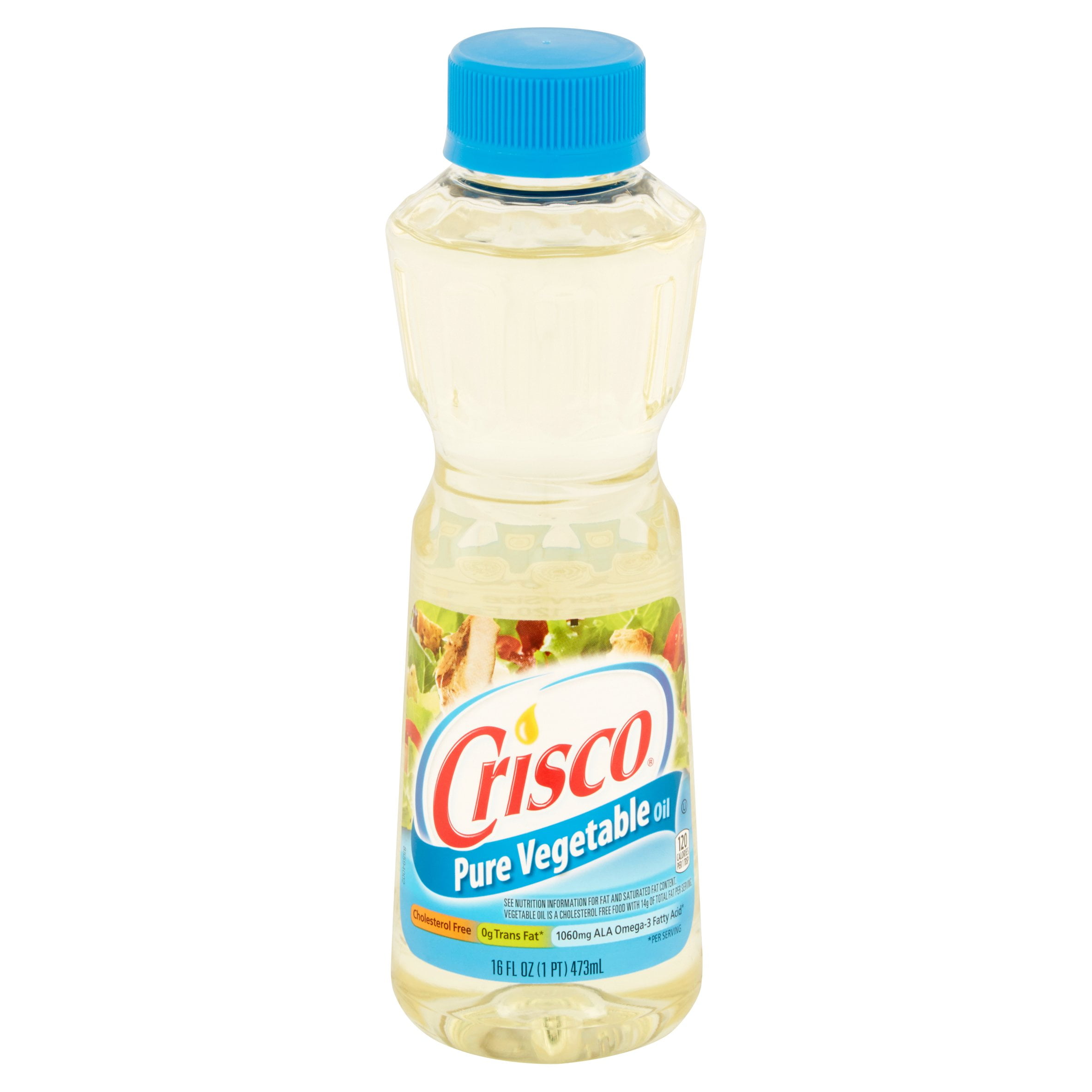 Crisco Pure Vegetable Oil 16 Fl Oz Walmart Com