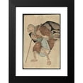 thumbnail image 2 of Tsukioka Yoshitoshi 14x18 Black Modern Framed Museum Art Print Titled - Shitakiri Suzume (1880), 2 of 5