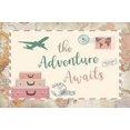 thumbnail image 4 of Fondo de fotografía con tema de aventura, avión, mapa del mundo, maleta, viaje, niños, fiesta de cumpleaños, baby shower, mesa de postres, decoración, fotomatón, accesorios de estudio, 4 of 4