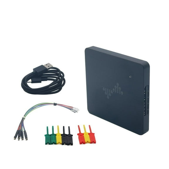 Portable Metal Logic Analyzer 16 Channels 100MHz USB-based Debugging Logic Analyzer