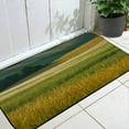 thumbnail image 2 of GOSMITH A Dreamy Field, Greens and Golds Kitchen Floor Mat Dog Doormat Absorbent Welcome Entrance Doormat 19.68*47.24 in, 2 of 6