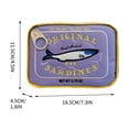 thumbnail image 5 of Savings,Sardine Can Cosmetic Bag Bag Canned Sardines Makeup Bag,Skin Care for Women, 5 of 5
