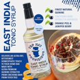 thumbnail image 3 of Top Hat East India Craft Concentrated Quinine Wellness Tonic Water - Tonic Drink Syrup - 5x Natural Quinine Concentrate - Just Add Club Soda - 2 Pack 32oz Liquid Plastic Bottles, 3 of 6