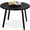 Black, variant on Best Choice Products 35.5in Mid-Century Modern Round Dining Table w/ Steel Legs, Adjustable Feet - Gray