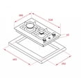 thumbnail image 2 of Parrilla de gas Teka EFX 30.1 2G AI AL CI 30 cms, 2 of 2