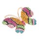 thumbnail image 3 of Broche De Mariposa, Regalo De Decoración Broche De Mariposa Con Diamantes De Imitación Exquisita aleación Encanto De Seguridad Para Bodas Para Niñas, 3 of 7