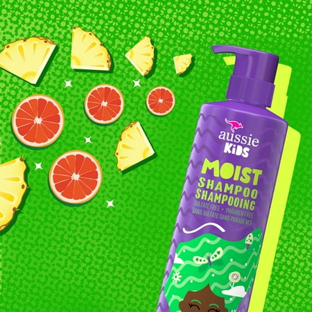 Aussie Kids Moist Sulfate Free Kids Shampoo, 16 fl oz