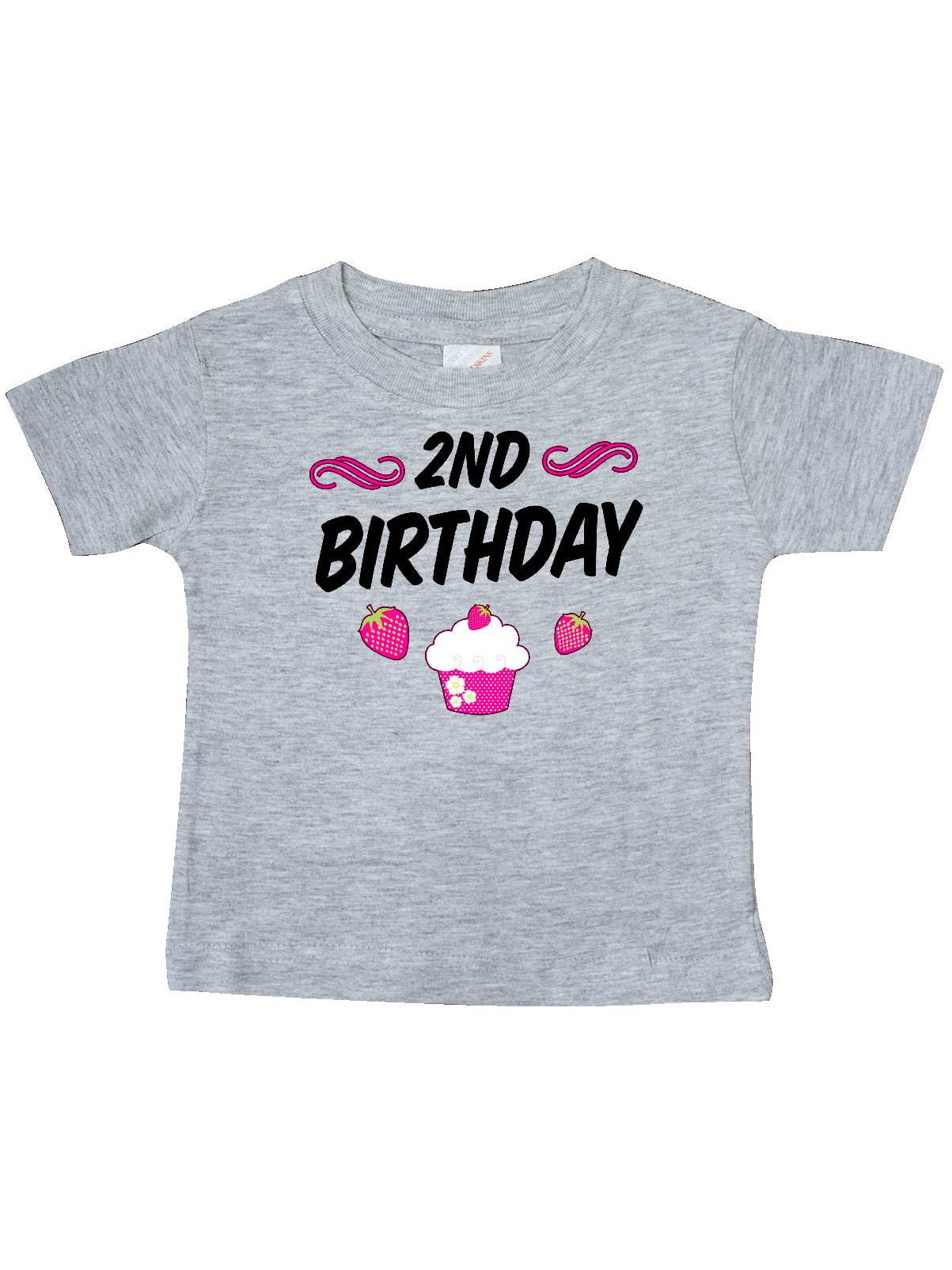 Details about   ~NEW~ 2nd BIRTHDAY 2 Year Baby Girls Cupcake PRINCESS Shirts 18-24 Month 2T Gift 