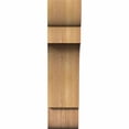 thumbnail image 2 of 5 1/2"W x 10"D x 22"H New Brighton Smooth Corbel, Western Red Cedar, 2 of 9