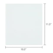 Pen+Gear White 1-Inch D-Ring Durable View Binder