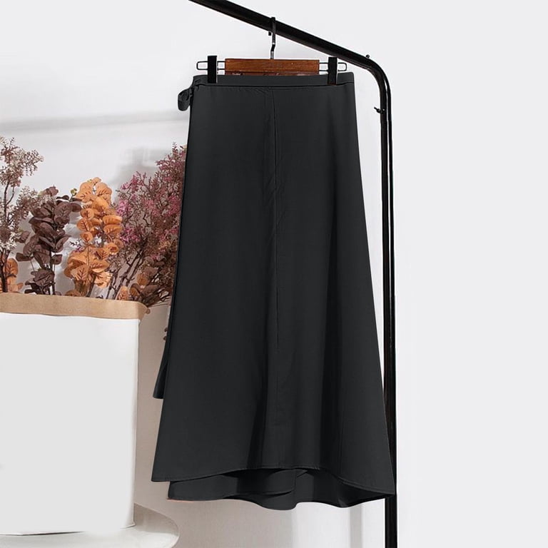 asymmetrical skirts and dresses Black and White Asymmetrical Waist Dress  Long Sleeve Mesh Skirt
