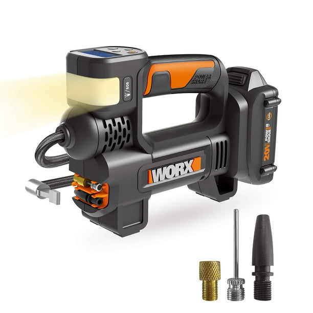 Inflador inalámbrico WORX WX092L 20V 2.0Ah 10 bar con batería