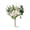 White, variant on 2 Piece Rustic Style Artificial Flower Bouquet, Retro Pastoral Color Matching Realistic Petal Design for wedding venue layout, photo props, home decoration and party arrangement