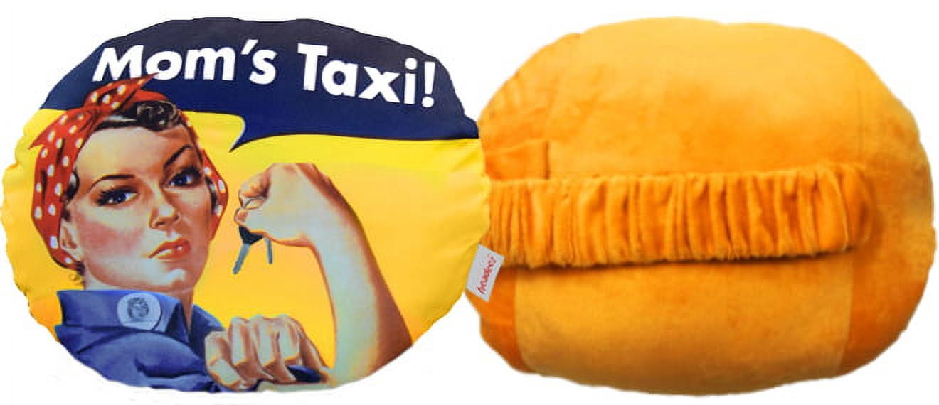 Dash Designs Headeez Headrest Pillow Mom’s Taxi Twin Pack