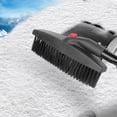 thumbnail image 4 of Cepillo para nieve, raspador, pala para nieve para autos, cepillo para quitar nieve para camiones, invierno Negro, 4 of 9