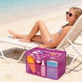 thumbnail image 5 of Beach Bag Insert, Mesh Hollow Storage Organizer Pouch, Multi-Use Inner Bag Separator, Lightweight Net Bag for Beach Tote, Travel, Cosmetics, Toys & Daily Essentials, 5 of 6