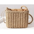 thumbnail image 3 of PIKADINGNIS Straw Bags for Women, Pearl Crossbody Purses Shoulder Straw Handbag Vintage Handwoven Bag Summer Beach Bag, 3 of 5