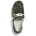 thumbnail image 5 of Ritualay Mens Slip On Canvas Shoes Low Top Sneakers Comfort Walking Flats Shoes Brown Leopard Print 9.5, 5 of 5