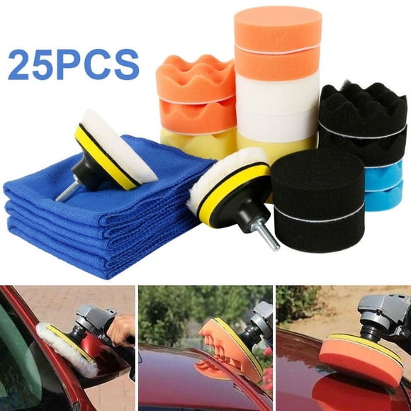 Jetcloudlive Polishing Pad Kit, Automotive Polishes, 1.5 lbs, 6 Pieces