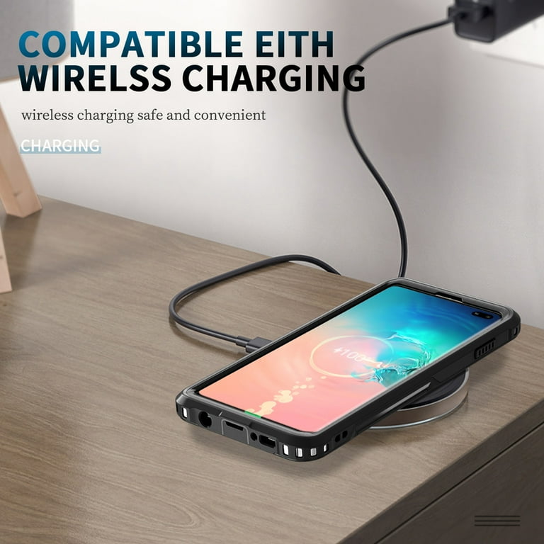 Samsung Galaxy S10+/S10 Plus Case, Dteck Hybrid Rugged Shockproof