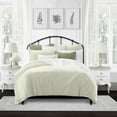 thumbnail image 2 of Basic Ticking Stripes Avocado Duvet Cover Set King, 2 of 5