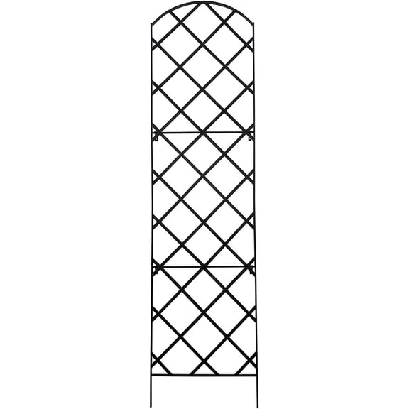 Giant Trellis, 108” high (9’ Tall) by 28” Wide Trellis with Arched top - by Meranti Home   Garden