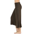 thumbnail image 1 of Womens Knit Capri Culottes Gaucho Wide Leg Pants&nbsp;, 1 of 3