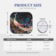 thumbnail image 3 of Fotbe Abstract Peacock Painting Juego de 2 Piezas de Parasoles para Parabrisas | Bloqueador Solar para Auto | Accesorios Plegables para Protección Solar Interior-Small, 3 of 6