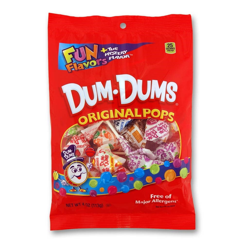 Dum Dums Candy, 4 Oz