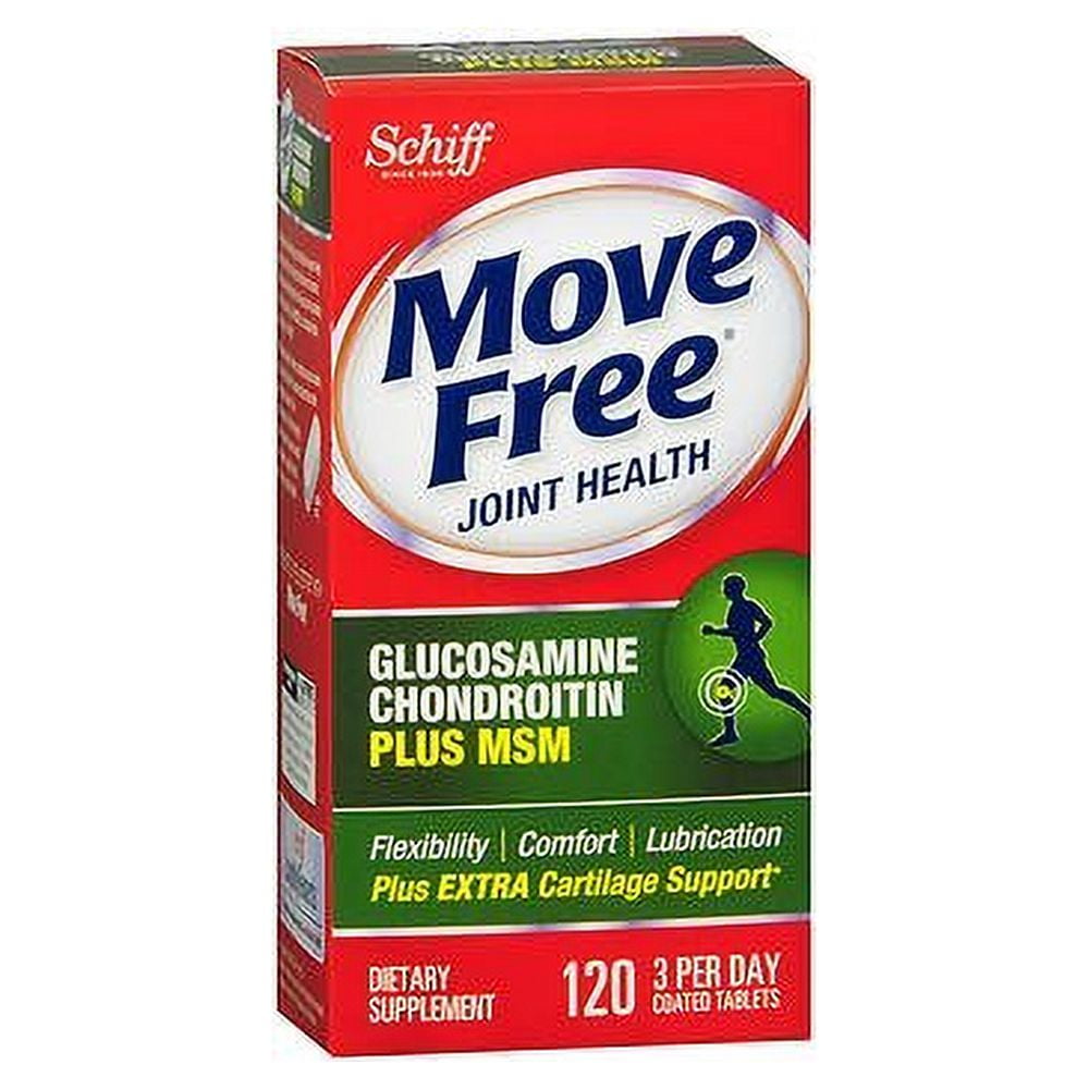 Move Free Joint Health Advanced Plus MSM Tablets, 120 ct - Fry's Food Stores