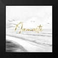 thumbnail image 2 of Atelier B Art Studio 12x12 Black Modern Framed Museum Art Print Titled - NAMASTÃ‰, 2 of 5